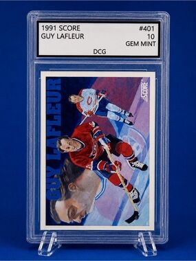 1991 Score Trading Card - Guy Lafleur - Montreal Canadiens